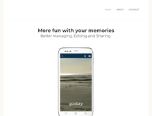 Tablet Screenshot of goobzy.com